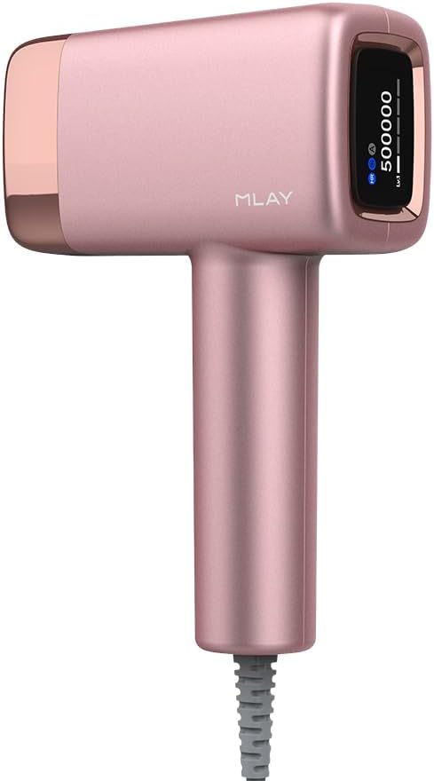 جهاز إزالة الشعر IPL MLAY T14 مع تبريد جليدي، 3 عد...