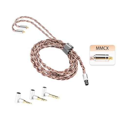 LEAUDIO DUNU Lyre PRO - Cable de auriculares mejorado 0.78 2 pines/MMCX (MMCX)
