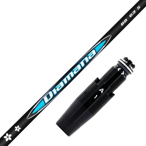 RusTick タイトリスト互換品スリーブ付きシャフト DIAMANA ディアマナ BB 日本仕様 (GT280 MINIドライバー43.75インチ)(DIAMANA BB 53-SR)