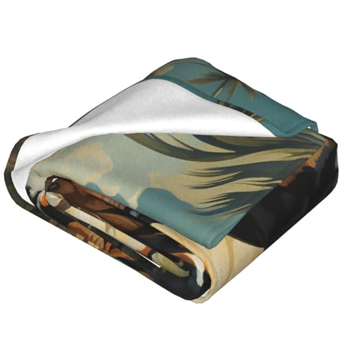 Couverture bento pour canapé teckel en microfibre premium ultra douce - 4
