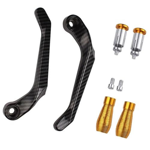 Levier de frein et embrayage moto WEFOLCC or avec protection en aluminium