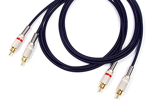 Amazon | RCAケーブル【 モガミ2534-黒 使用 】1.5ft (46cm) 【赤白