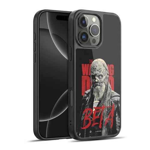 Coque Gel Renforcée Walking Dead Beta Portrait iPhone 16 Pro Max AMC