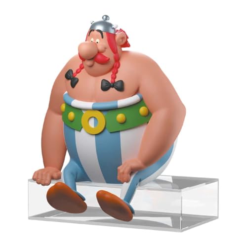 Plastoy - FIGURINE PVC ASTERIX : OBELIX SEDUTA