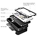 iPhone 5S Defender Case, iPhone SE(1st gen - 2016) 5/5s Case with Belt Clip, Kickstand, Heavy Duty, Dropproof Shockproof Dustproof, Built-in Screen Protector Rugged Rubber Case Compatible