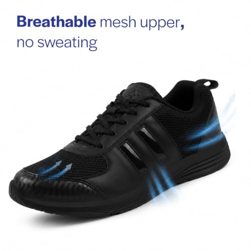Image of FAUSTO Unisex Unisex School Uniform Shoes|Boys & Girls Lace Up School Shoes|Breathable Comfort Insole Kids School Shoes