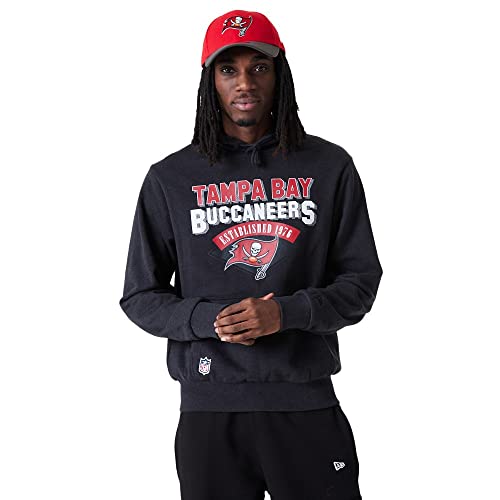 New Era Tampa Bay Buccaneers NFL Team Logo Gray Hoody - M
