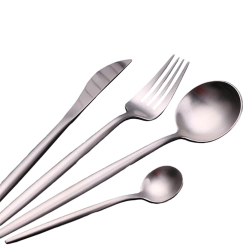 Set cuchillos cocina 4 piezas acero inox