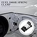 Fuel Door Spring Clamp OEM# 77360-02020 77360-35040,Gas Door Spring Clip Compatible with Toyota RAV4 Camry 4Runner,Scion xB tC,Lexus ES250 ES350 ES300h,Standard Car Accessories (77360-02020)