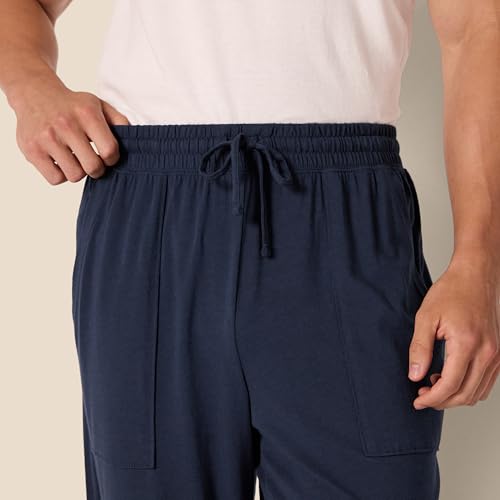 Image of Amazon Essentials Women's Soft Lightweight Knit Cotton Blend Jogger Pajama Pants