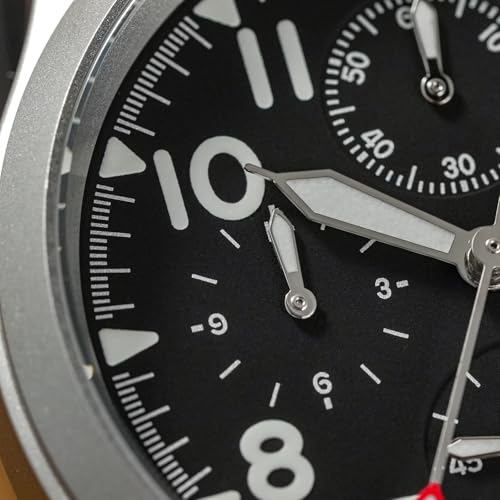 Image of TACTICAL FROG Militado ML1868 39mm Military Chronograph Watch Sapphire Crystal VK61 /VK67 Quartz Watches for Men C3 / BGW9 Luminous 100M Waterproof