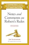 Notes and Comments on Robert's Rules, Fifth Edition