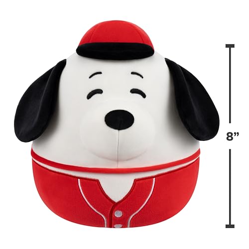 Squishmallows Original Peanuts 8in Baseball Snoopy – Official Jazwares Plush (Little) - image 4