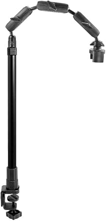 ARKON Mounts Remarkable Creator Pro Stand with Clamp Base | For Content Creators & Hobbyists | Mounts Phones | Heavy-Duty Desk Clamp Phone Holder | Fits iPhone, Samsung, Google, More