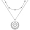 Yinsen Collar Nudo de Bruja Plata de Ley 925 - Collar Colgante Nudo CeltaPara Mujeres Hermanas Amigo Regalo Joyería Originales