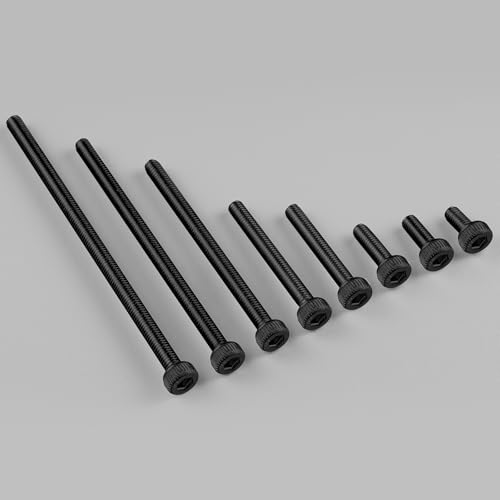 BNUOK 120pcs M3 x 30mm Hex Socket Head Cap Screws Bolts, 12.9 Grade Alloy Steel, Black Oxide Finish, Allen Socket Drive, Full Threads,with Hex Spanner by BNUOK - Image 4