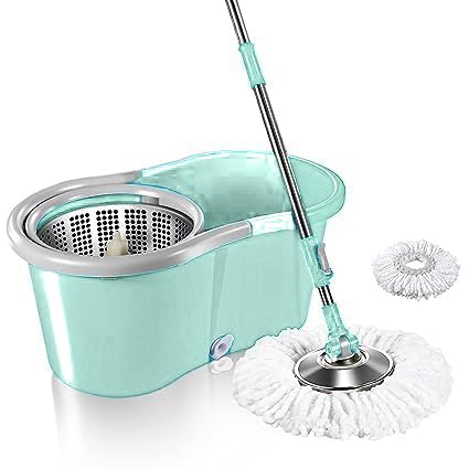 See full amazon price history chart for Dhwani Enterprise Spin Mop with Wheels and Stainless Steel Wringer, Bucket Floor Cleaning and Mopping System,2 Microfiber Refills Dhwani Enterprise Spin Mop with Wheels and Stainless Steel Wringer, Bucket Floor Cleaning and Mopping System,2 Microfiber Refills (B0D2VTCKYB) Amazon Price History, Amazon Price Tracker