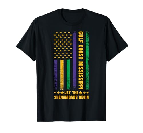 Gulf Coast Mississippi FleurDeLis T-Shirt