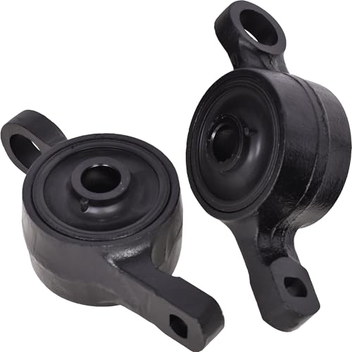 AUTOACER Control Arm Repair Kit 2 Piece - Front Lower Control Arm Bushings Fitted into the Bracket (Left & Right) for LS430 2001-2006 (All Trims & Models), OEM# 48652-50050, 48640-50050, 48655-50012