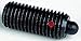Plunger, Spring, Steel, Zinc, 5/16-18, 1, PK5
