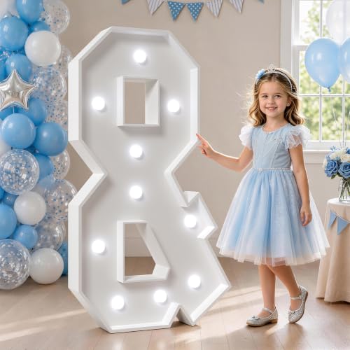 Image of Marquee Letters 4 Feet Tall, Cool Light Up Letters & for Party Decor