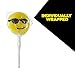 Prextex 24 Pack Emoji Lollipops Yummy Emojiland Suckers Candy on a Stick