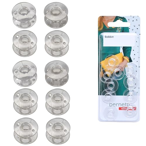 Bobines Bernette B79 B77 B70 - Lot de 10 canettes pour machine à coudre et broder