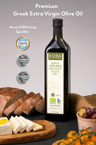 Eora Premium Organic Greek Extra Virgin Olive Oil 1L – Cold Pressed, Very Low Acidity ~0.2%, Impressively High In Polyphenols – Single Origin P.G.I. Lakonia, Greece. - 5