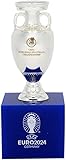 UEFA Euro 2024 - Miniatur Trohpäe - Replica aus Metall - 45 mm - auf Acryl Podest