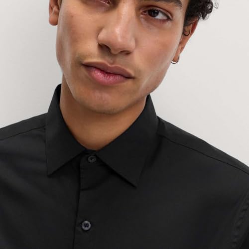 Image of Marks & Spencer Men's Cotton Regular Fit Long Sleeves Shirt
