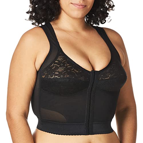 Carnival Women's Front-Closure Longline Posture Back Support Bra