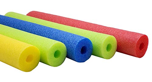 Pool Noodles, Fix Find 5 Pack Of 52 Inch Hollow Foam Pool Swim Noodles, Bright Multi-Colored Foam Noodles For Swimming, Floating And Craft Projects #TOP2
