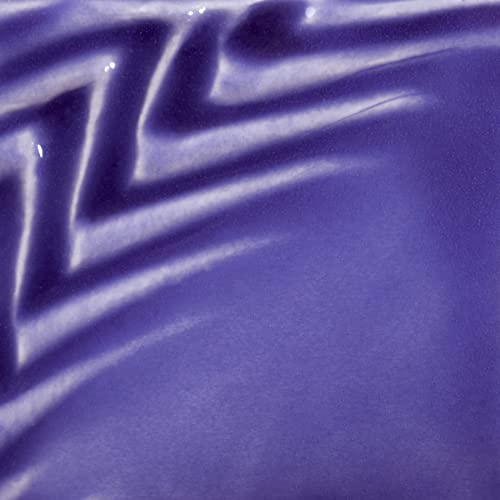 AMACO Teacher's Palette Light Glaze, Sapphire TPL-28, 1 Pint Jar