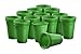 Produktbild 100 Trinkbecher 0,18 L 180 ml Becher Plastikbecher verschiedene Farben wählbar W5 Akzenta (Grün)