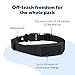 PetSafe Guardian GPS Dog Fence Add-A-Dog Collar - Add-On for Guardian GPS Dog Fence System - Backed with AccuGuard Technology - Tone, Vibration & 10 Levels of Static Correction - Black