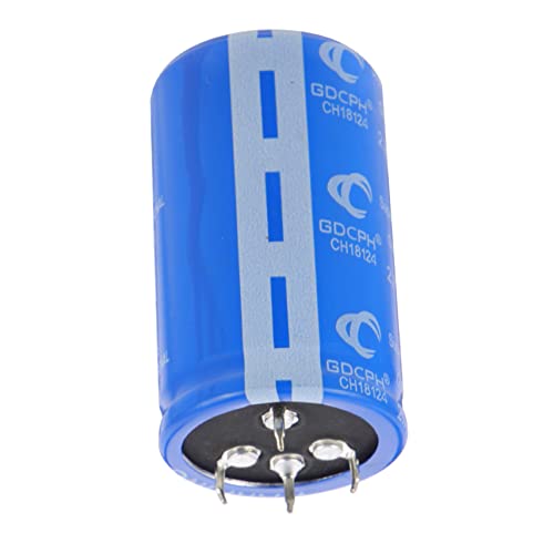 TEHAUX Super Pin F Condensador para Condensador Rectificador V Grabador Farad Automóvil Coche Cover