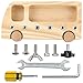 Produktbild Montessori Holz Schraubbrett Kindergarten Lehrhilfen pädagogisches Spielzeug Klassenzimmer Holzspielzeug für ab 3+ Jahre Kinder