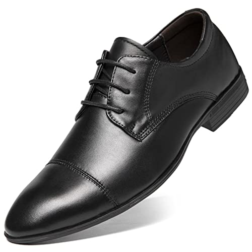 Zapatos formales Oxford antideslizantes para hombre que reducen la fatiga con tacón resistente