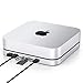 Price comparison product image Elecife USB-C Hub with Hard Drive Enclosure, Type C Docking Station & Stand for Mac Mini with SATA SSD/HDD Slot, TF/SD Card Readers,Dual USB 3.0/2.0 Port,Compatible with Mac Mini 2018 or Above