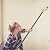 FLY HAWK Paint Roller,4 FT Paint Roller Extension Pole Paint Roller kit with House Paint Roller Brush Stainless Steel Pole, New Splicing Rod, Mural Brush for Walls and Ceiling