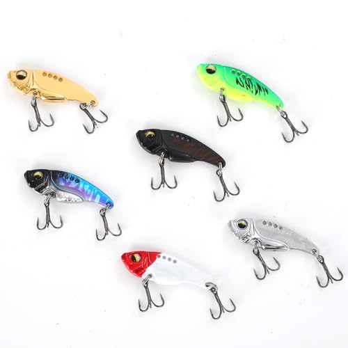 Spotlip 鉄板バイブ 7g メタルバイブレーション 6個セット