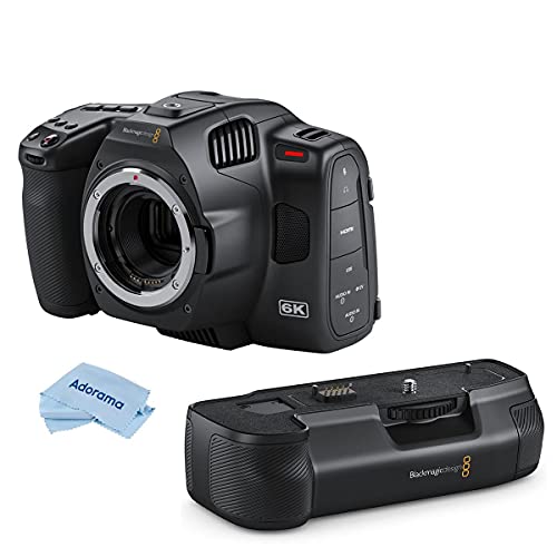 Blackmagic Design Pocket Cinema Camera 6K Pro - with Blackmagic Design Battery Pro Grip