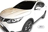 J&J AUTOMOTIVE Derivabrisas para Nissan Qashqai J11 2014-2018 4 piezas