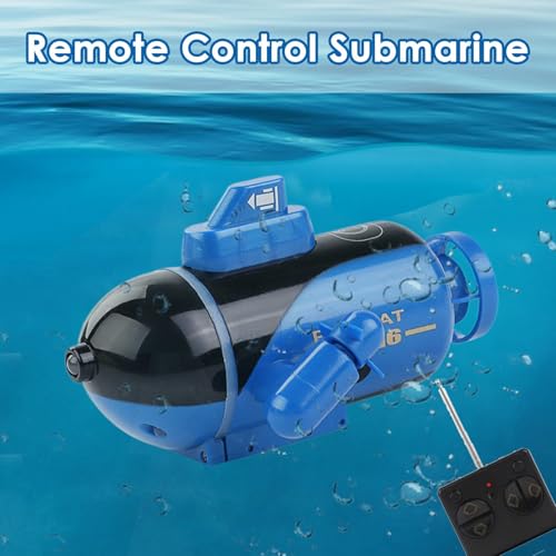 Vibhgtf Remote Control Boat for Kids: Toys for Lakes & Pools | Rechargeable Waterproof RC Submarine Toy, RC Submarine for Kids Diving in Pools, Lakes and Ponds - Image 2