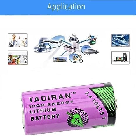 Miniatura 5 de BAOBUTE - Batería TL-5955 23AA 3.6V 1650mAh para Tadiran TL-4955 3.6V SL-761 ER14335 PLC, batería de litio CNC