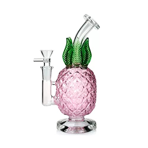 Aoheuo Pipe à narguilé en forme d'ananas avec joint à quartz ou bol coulissant 20 cm de hauteur 14,4 mm Cover