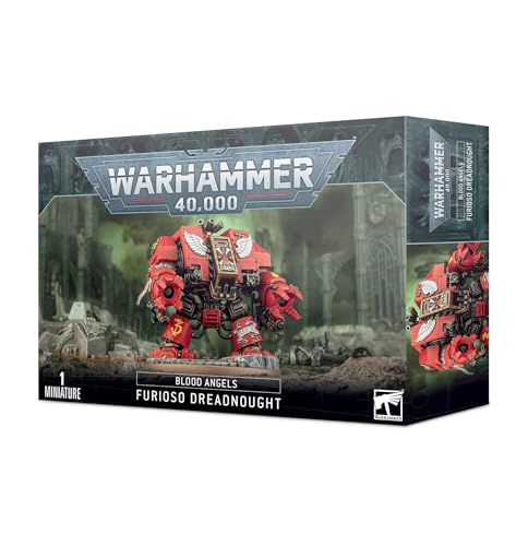 Games Workshop Warhammer 40,000 - Blood Angels: Furioso Dreadnought, Black