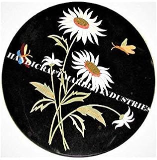 Marble Coffee Center Table Top Butterflies Inlay Marquetry Decor Table Wall Home Decor Modern Decorative Thanksgiving Gift