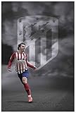 GPEIHANG Leinwand Bilder Kunst European Football LeagueAntoine Griezmann für Schlafzimmerdekor Malerei Poster Druckt Gedruckte 15.7