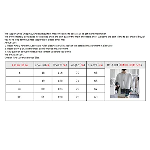 camisolas de pulôver masculinas Camisola dos homens Luxo Patchwork O-pescoço Pullovers Coreano Moda